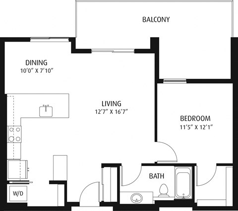 Artix Apartments C6 2D Floor Plan